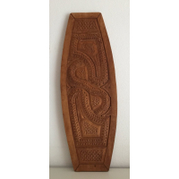 Wooden wall decoration panel